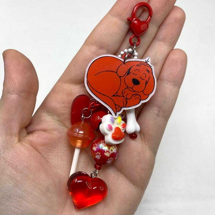 Red Dog Bagcharm