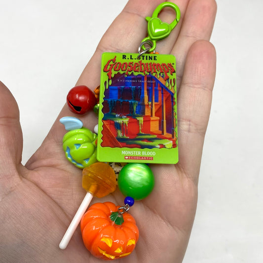 Spooky Book Bagcharm 1