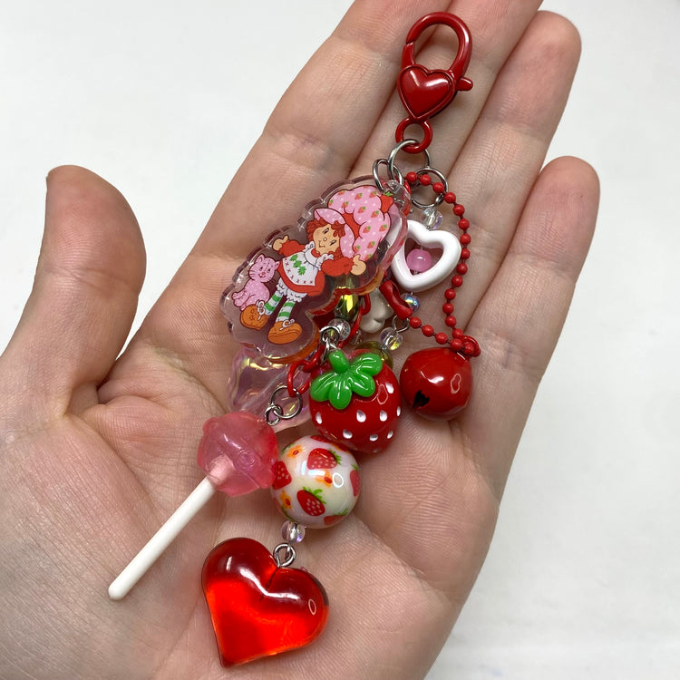 Strawberry Bagcharm