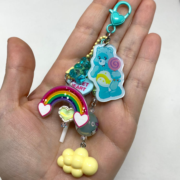 Turquoise Bear Bagcharm