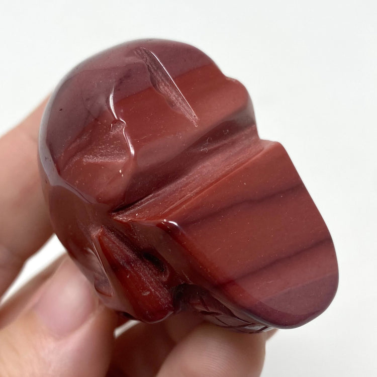 Mookaite Crystal Skull Carving 2