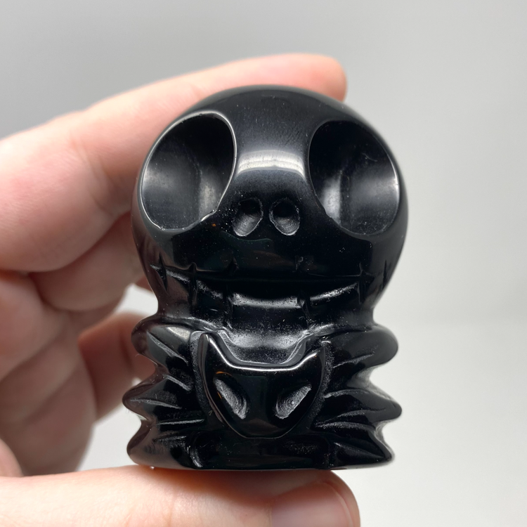 Black Obsidian Bust Carving