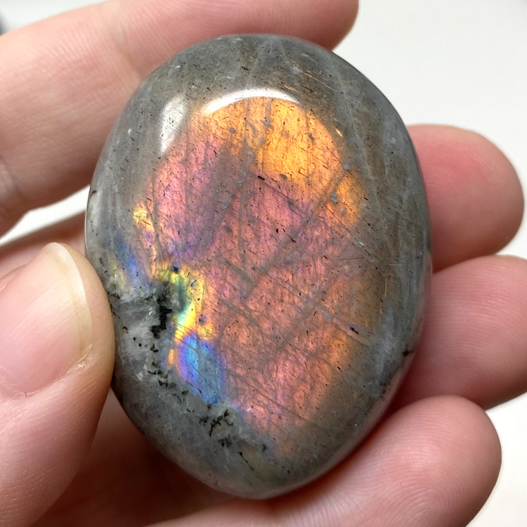 Small Labradorite Palmstone 7