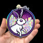 Crystal Seeker Jackalope Holographic Vinyl Sticker