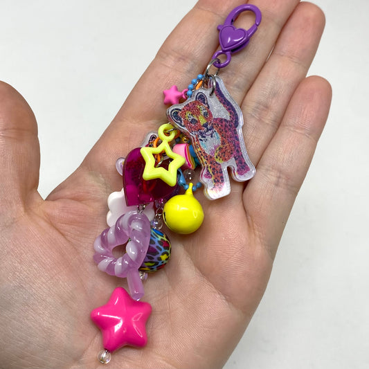 Leopard Bagcharm