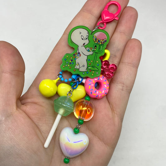 Candy Ghost Bagcharm