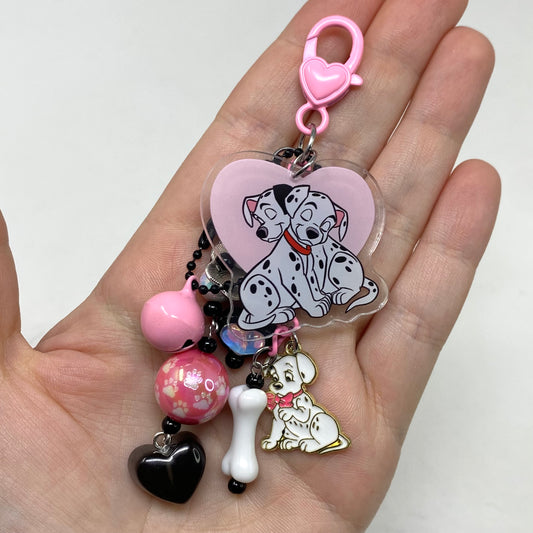 Pink Puppies Bagcharm