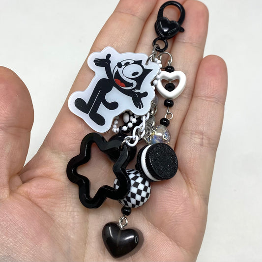 Black Cat Bagcharm