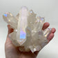 Angel Aura Quartz Crystal Cluster