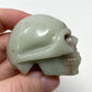 Caribbean Calcite Quartz Skull Carving