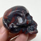 Dragon Bloodstone Skull Carving