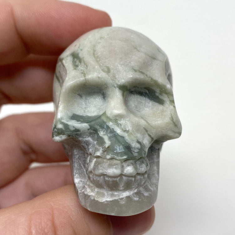 Jade Skull Carving