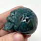 Ocean Jasper Skull Carving 2