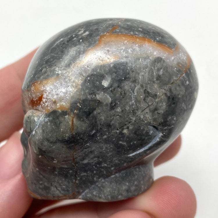 Map Stone Jasper Alien Head Carving 2