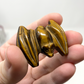 Tiger’s Eye Bat Carving