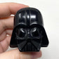 Black Obsidian Vader Helmet Carving