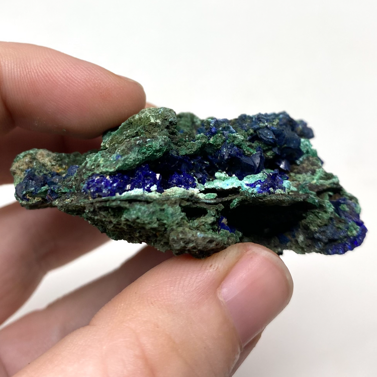 Azurite & Malachite Raw Cluster