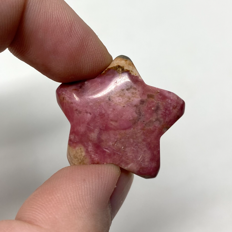 Small Rhodonite Star 2