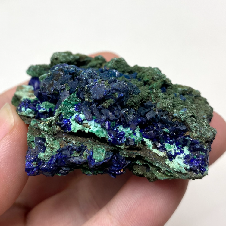 Azurite & Malachite Raw Cluster