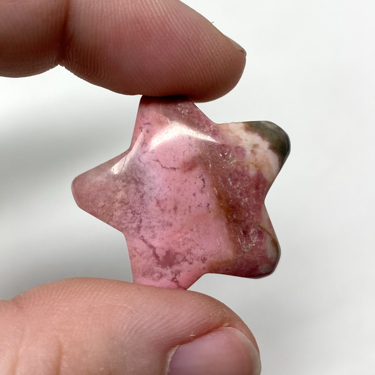 Small Rhodonite Star