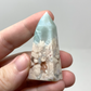 Blue Flower Agate Tower