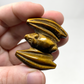 Tiger’s Eye Bat Carving