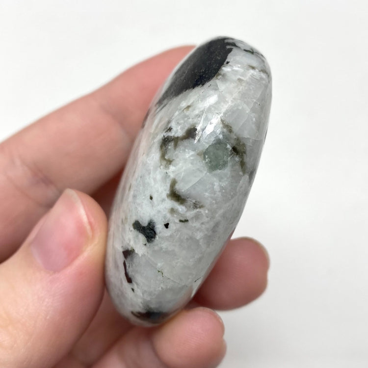 Rainbow Moonstone Crystal Palmstone