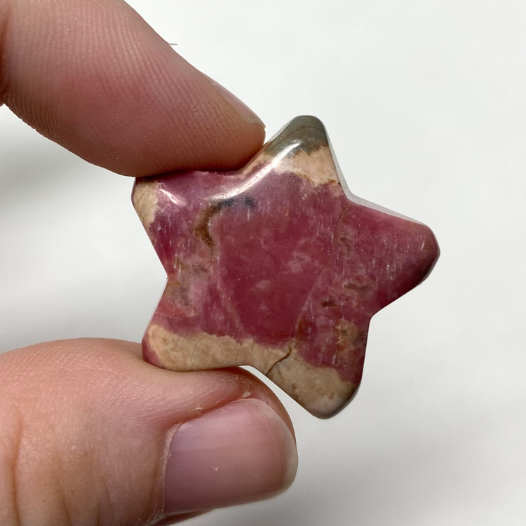 Small Rhodonite Star 2