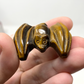 Tiger’s Eye Bat Carving