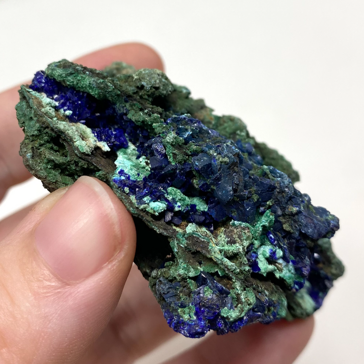 Azurite & Malachite Raw Cluster