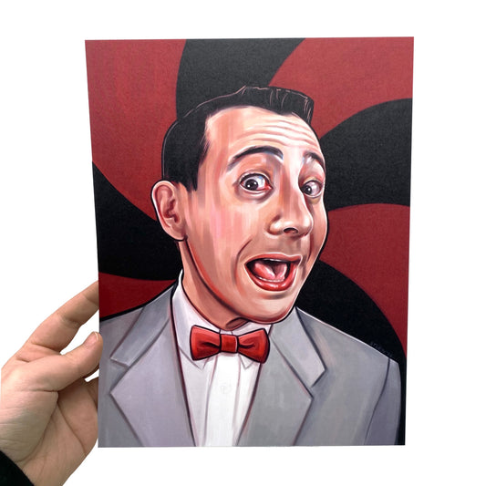 Pee Wee Portrait Print 8.5x11