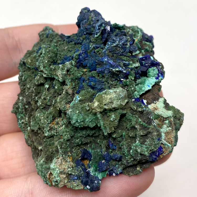 Azurite & Malachite Raw Cluster