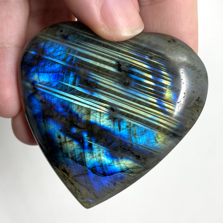 Labradorite Heart Palmstone