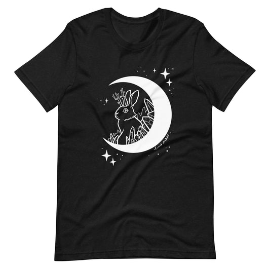 Rabbit in the Moon Unisex t-shirt